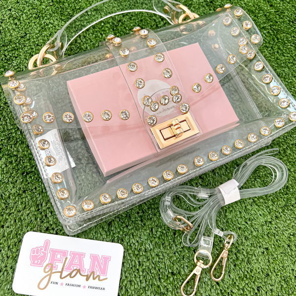 Transparent top bag fashion