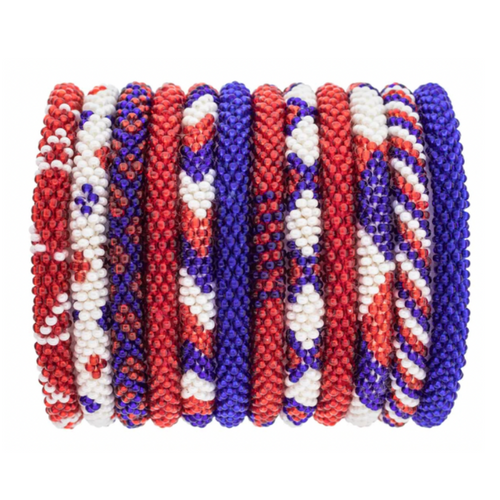 What better way to cheer on your fave team than by sporting a stack of their colors? Our Game Day Roll-On® Bracelets will pair perfectly with all your best game day apparel. 