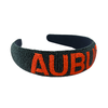 AU Auburn University Beaded Headband