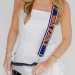 AUBURN UNIVERSITY WER EAGLE BEADED BAG STRAP