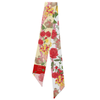 Elevate your Alpha Gamma Delta style with our premium sorority scarflette! This exquisite accessory features AGD's beloved squirrel mascot and signature colors, beautifully crafted to showcase your sisterhood pride in the most elegant way. Perfect for tying around your neck, wrist, purse handle, or even as a sophisticated hair accessory, this versatile piece transitions effortlessly from chapter meetings to formal events.