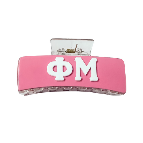 Add a pop of color to your hair game with these bold and playful claw clips! With a strong hold and trendy shape, they’re your go-to for effortless game-day glam, campus style, or everyday flair.