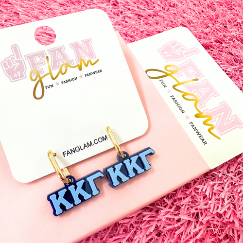  Wear your letters. Live your legacy. Love your style.

Add a little charm to your everyday look with our Kappa Kappa Gamma Charmed Life Huggies! Featuring your Greek Letters in a bold yet dainty way, these lightweight huggie hoops are perfect for every moment, and made to celebrate your chapter all semester long.