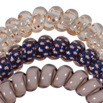 On Gameday, hold your hair and enhance your style with TELETIES. The strong grip, no rip hair tie that doubles as a bracelet. Strong, pretty, and stylish, TELETIES are designed to withstand everyday demands while taking your Gameday look to the next level.