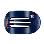 HOUSTON ASTROS TELETIES MEDIUM FLAT ROUND HAIR CLIP