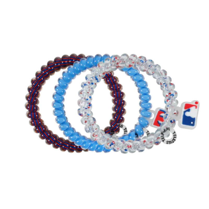 On Gameday, hold your hair and enhance your style with TELETIES. The strong grip, no rip hair tie that doubles as a bracelet. Strong, pretty, and stylish, TELETIES are designed to withstand everyday demands while taking your Gameday look to the next level.