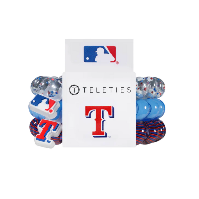 On Gameday, hold your hair and enhance your style with TELETIES. The strong grip, no rip hair tie that doubles as a bracelet. Strong, pretty, and stylish, TELETIES are designed to withstand everyday demands while taking your Gameday look to the next level.