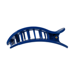 Unwind and relax with the new TELETIES Flat Round Hair Clip! Designed with the same innovative material that is nearly unbreakable, this clip is perfect for lying down, doing yoga or simply laying back without discomfort.&nbsp;