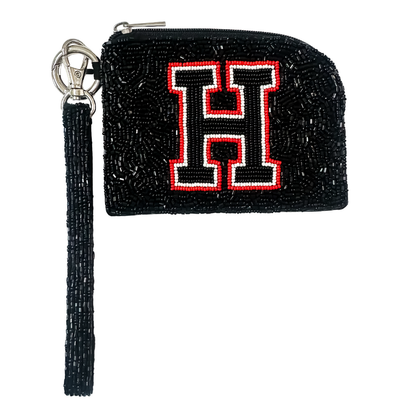 Heath Hawk H Logo Beaded Bag Bracelet