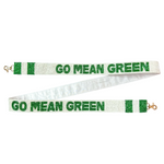 Let's Go Mean Green!&nbsp; It's game time&nbsp;and we're here to help&nbsp;elevate your Game Day GLAM! &nbsp;Cheer your team on in style, by accessorizing your clear bag with our new beaded bag strap.

Featuring a&nbsp;secure classic gold clasp closure.