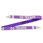 Let's Go Texans!&nbsp; It's game time&nbsp;and we're here to help&nbsp;elevate your Game Day GLAM! &nbsp;Cheer your team on in style, by accessorizing your clear bag with our new beaded bag strap.

Featuring a&nbsp;secure classic gold clasp closure.