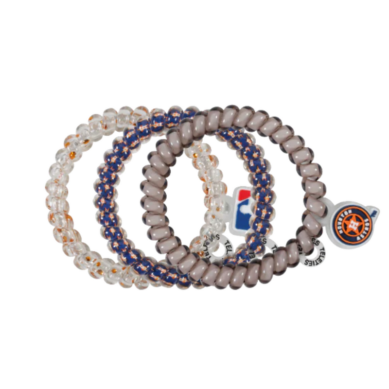 On Gameday, hold your hair and enhance your style with TELETIES. The strong grip, no rip hair tie that doubles as a bracelet. Strong, pretty, and stylish, TELETIES are designed to withstand everyday demands while taking your Gameday look to the next level.