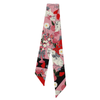 Bursting with hometown charm, our new vibrant little scarflette, features a delicate floral print in hues of pink and red (hello, southern sass), sprinkled with the cutest bulldog silhouettes — a playful nod to everyone's favorite four-legged mascot. Whether you’re cheering from the stands or strolling downtown, this design brings all the Athens spirit wrapped in silky softness.