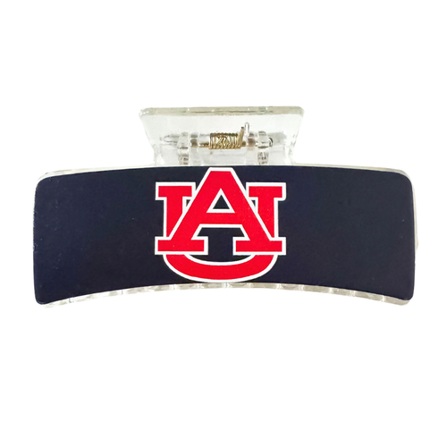 Show your love for Auburn and add a pop of color to your hair game with these bold and playful claw clips! With a strong hold and trendy shape, they’re your go-to for effortless game-day glam, campus style, or everyday flair.