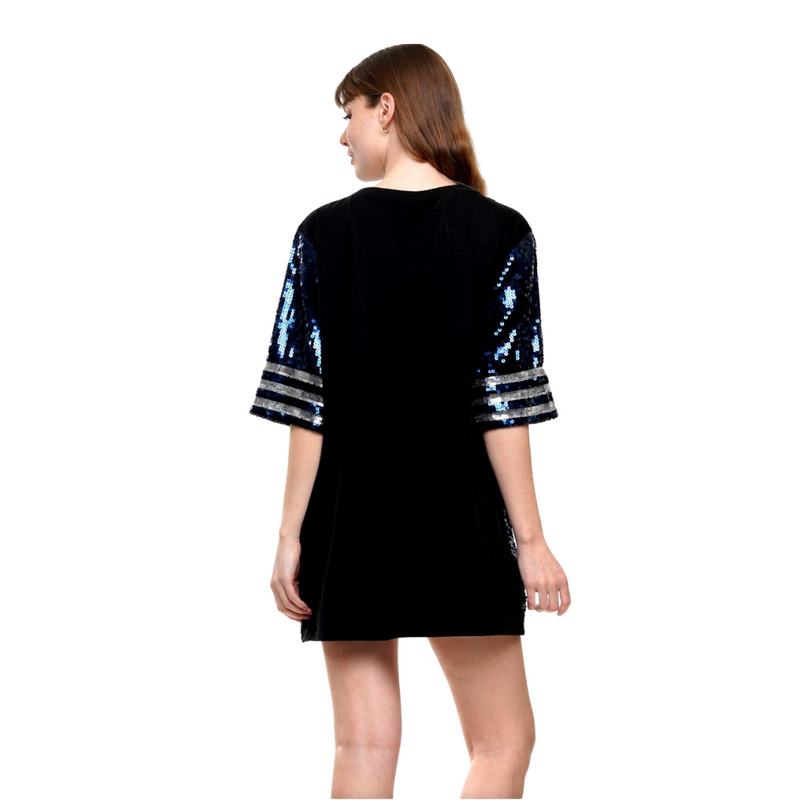 BIG STAR SEQUIN DRESS/TUNIC/TOP