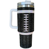 Sip in style on game day + every day!&nbsp; Add a touch of GAME DAY to any outfit with our BLACK CRYSTAL FOOTBALL "Blinged Out" Tumbler!  Indulge in your love for&nbsp;football season and show off your&nbsp;team&nbsp;spirit. These stylish accessories are the perfect addition to your game day fit.&nbsp;