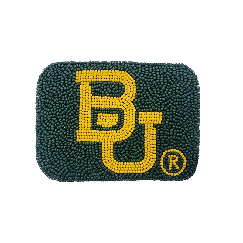 Sic 'Em Bears, it's GameDay in Bear Country and there's no better time to accessorize your Game Day style!   Elevate your clear bag status and accessorize your look with our iconic BU beaded credit card holder.