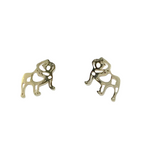 Put on your game face on when accessorizing your GameDay fit with our new Bulldog stainless steel gold earrings.&nbsp;&nbsp;