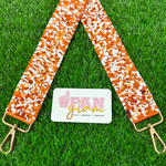Meet our Sequin Spirit 1.75" Gameday Bag Straps!&nbsp; Score major style points this gameday! These adorable, team colored sequin straps are the perfect way to elevate your gameday outfit and show your spirit in style.