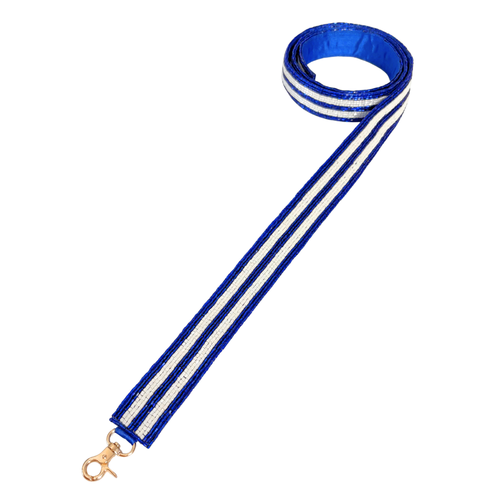 New Fan Glam Exclusive!! &nbsp;

Get ready to elevate your Game Day Glam&nbsp;and cheer your team on in style. Add a pop of spirit to your clear bag with our new Blue and White beaded bag strap — the perfect blend of fashion and fandom! &nbsp;

Featuring a secure classic gold clasp closure. Also available in 10 other glam team colors!