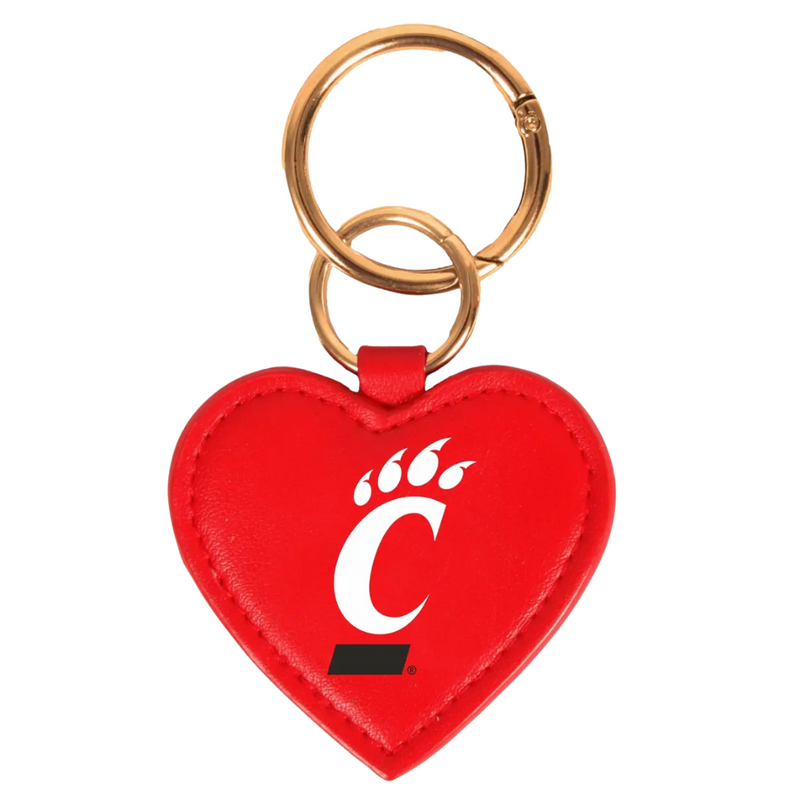 CINCINNATI BEARCATS CLARA CLEAR HANDBAG - RED