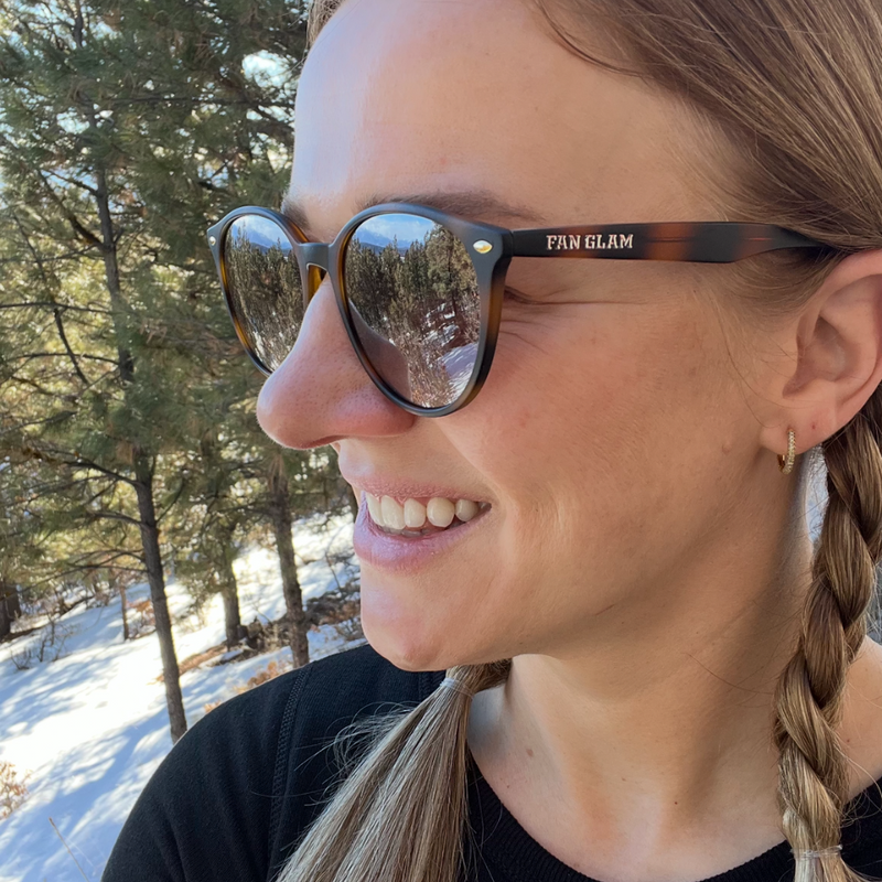 CIRCLE OF COOL GAMEDAY SUNGLASSES-TORTOISE