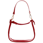 Our new Clara Clear Bag perfectly blends function and fashion, meeting stadium regulations with a chic design. It features a durable PVC body, secure zipper closure, and two interchangeable straps, keeping your essentials stylish and secure on game day.&nbsp;
