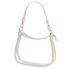 Our new Clara Clear Bag perfectly blends function and fashion, meeting stadium regulations with a chic design. It features a durable PVC body, secure zipper closure, and two interchangeable straps, keeping your essentials stylish and secure on game day.&nbsp;