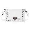 It's Here!!!  Our GamedDay stadium compliant crossbody envelop bag, features a clear PVC body with gold hardware.  Accented with a beautiful and timeless chain link strap, that easily removes to incorporate your favorite team colored bag straps