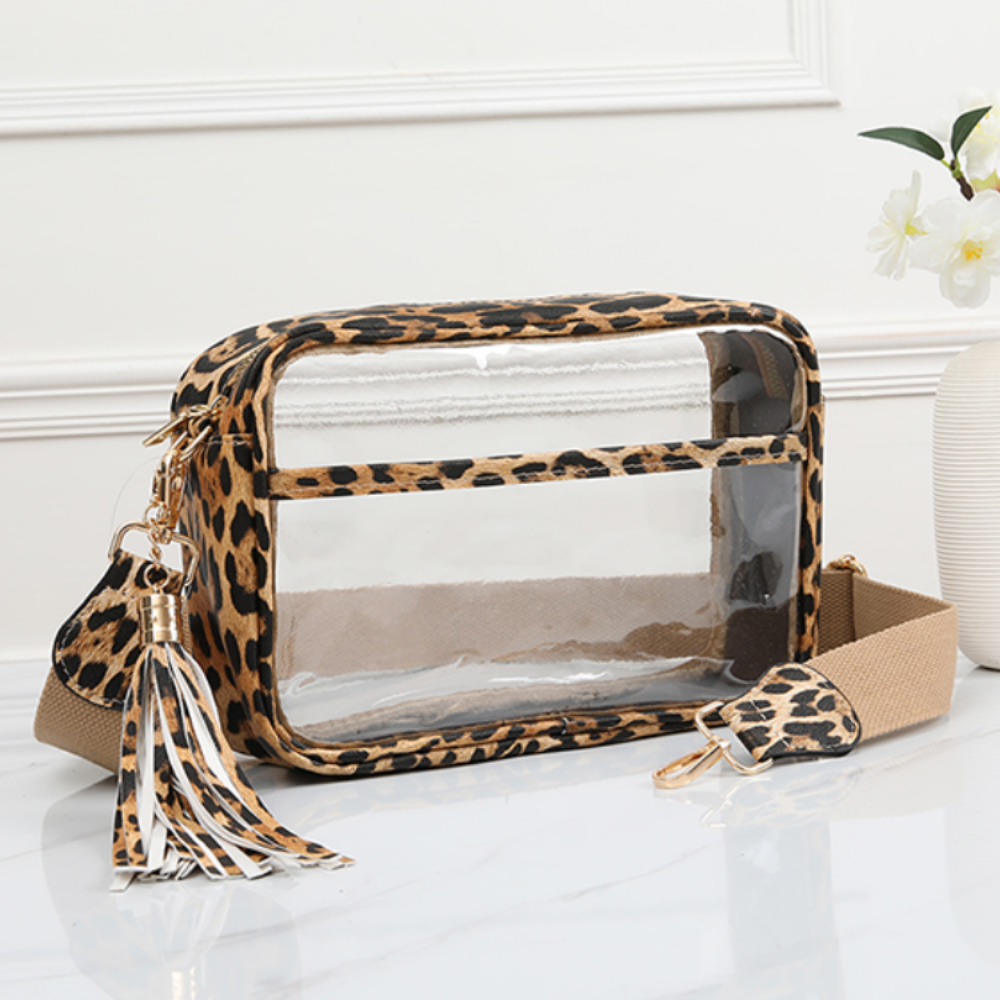 Clear bag with discount pockets