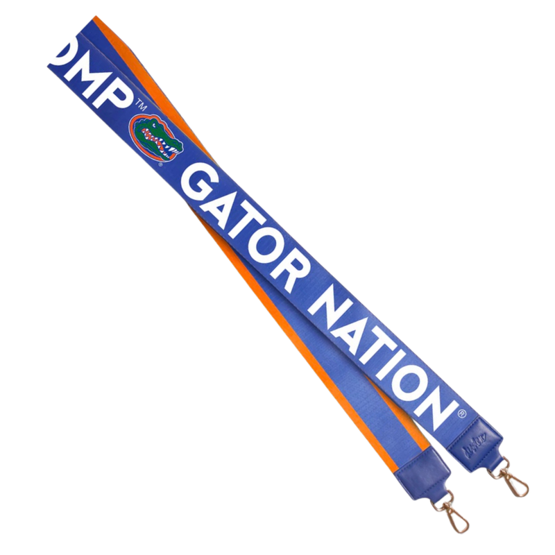 College Jewelry: FLORIDA GATORS ADJUSTABLE BAG STRAP- Fan Glam
