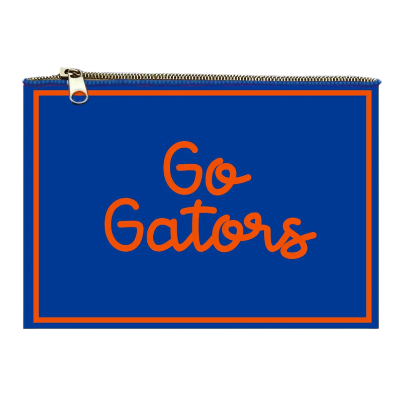 College Jewelry: GO GATORS UNIVERSITY OF FLORIDA SCRIPT BEADED COIN BAG ...