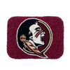 Saturdays Fits in Tally just got better!  Elevate your clear bag status and show off your Seminoles spirit when accessorizing your Game Day look with our uniquely beaded FSU Seminole credit card holder.