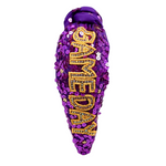 Our NEW sequin&nbsp;beaded team colored "Game Day" headbands, feature a trendy knot design and are adorned with sparkling sequins and dual colored beads.