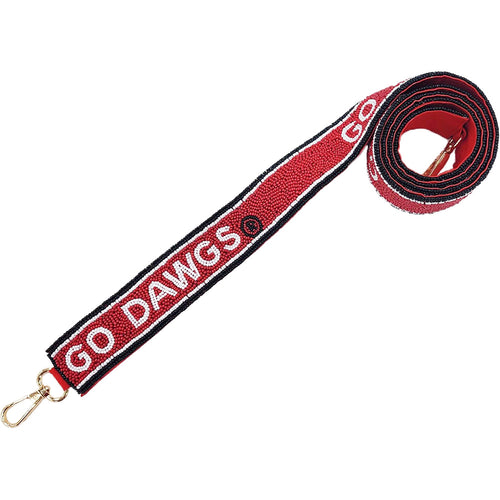 NC State Wolfpack Red Beaded 'Go Pack' Purse Strap – Red and White Shop