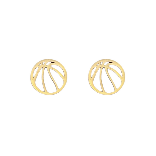 For the true fans who live and breathe basketball! These gold basketball stud earrings are the perfect way to rep your love for the game every day — whether you're cheering courtside, hitting the gym, or just dreaming of that buzzer-beater moment. Small but bold, they're a slam dunk for anyone whose heart belongs to the court!