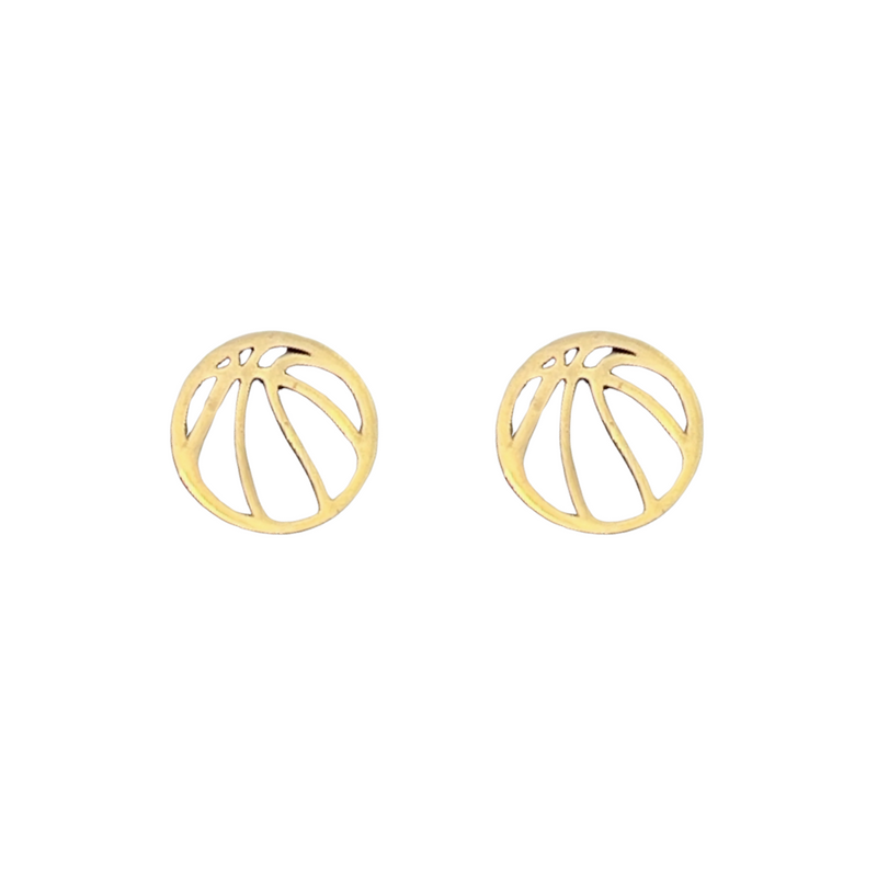 For the true fans who live and breathe basketball! These gold basketball stud earrings are the perfect way to rep your love for the game every day — whether you're cheering courtside, hitting the gym, or just dreaming of that buzzer-beater moment. Small but bold, they're a slam dunk for anyone whose heart belongs to the court!