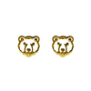 Elevate your head-to-toe GameDay style when accessorizing your GameDay fit with our new unbearably adorable bear head stainless steel gold earrings.&nbsp;&nbsp;