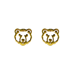 Elevate your head-to-toe GameDay style when accessorizing your GameDay fit with our new unbearably adorable bear head stainless steel gold earrings.&nbsp;&nbsp;
