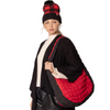 GameDay Quilted Puffer Shoulder & Crossbody Cloud Bag- Red/Black