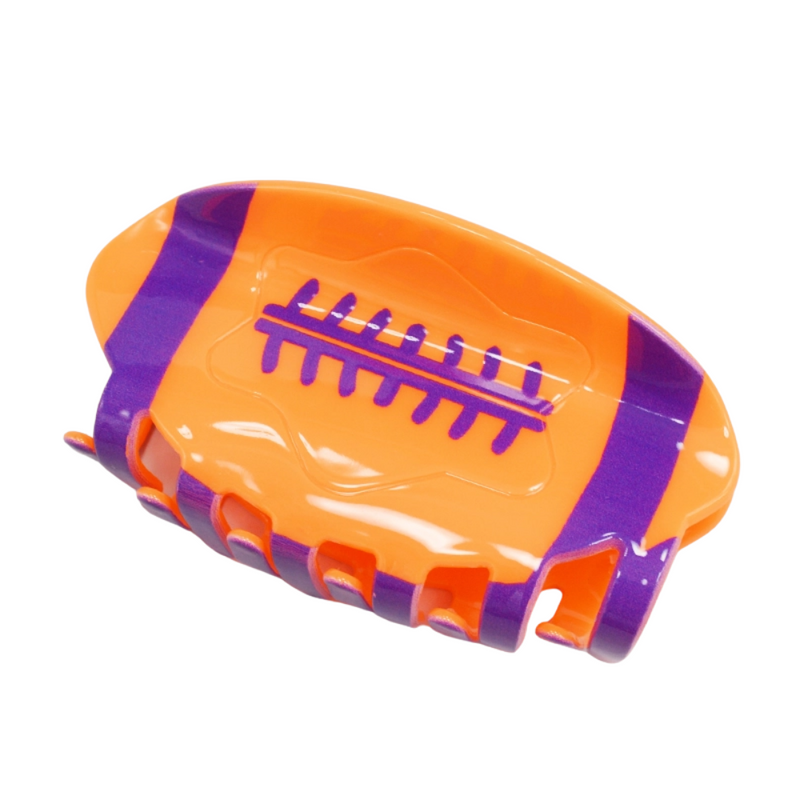 Show your team spirit with our playful Game Day Football Hair Clips! These versatile accessories add the perfect sporty touch to any outfit, making them essential for cheering on your favorite team. Mix and match these fun clips for a winning game day look that scores major style points!