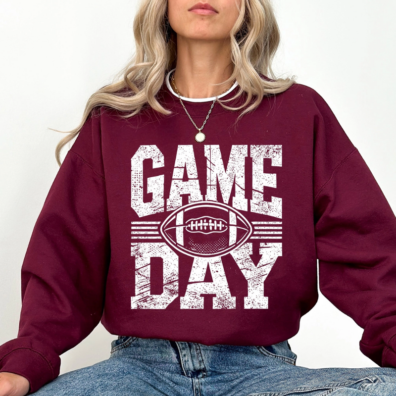 Game Day Football Tailgate Sweatshirt-4 Colors