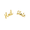 Celebrate your love for Mississippi State University with these amazing gold stud earrings. Designed specifically for dedicated Bulldogs fans, these gold stud earrings are a chic way to showcase your team spirit!