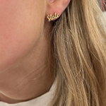 Celebrate your love for Mississippi State University with these amazing gold stud earrings. Designed specifically for dedicated Bulldogs fans, these gold stud earrings are a chic way to showcase your team spirit!