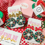 We're feeling wreath-tacular today, with the cutest little wreath's you ever did see.  A great stocking stuffer or secret Santa gift, don't miss out on these holiday cuties.