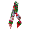 Holiday Santa Silk Scarflette