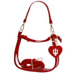 Our new Clara Clear Bag perfectly blends function and fashion, meeting stadium regulations with a chic design. It features a durable PVC body, secure zipper closure, and two interchangeable straps, keeping your essentials stylish and secure on game day.&nbsp;