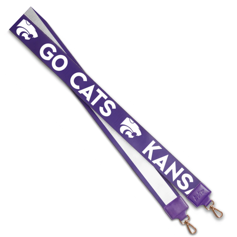KANSAS STATE GO CATS ADJUSTABLE BAG STRAP