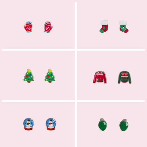 Don't miss out on these holiday cuties, the perfect mommy and me holiday sets.&nbsp; Great for festive get togethers or the perfect surprise for stocking stuffer or secret Santa gifts.