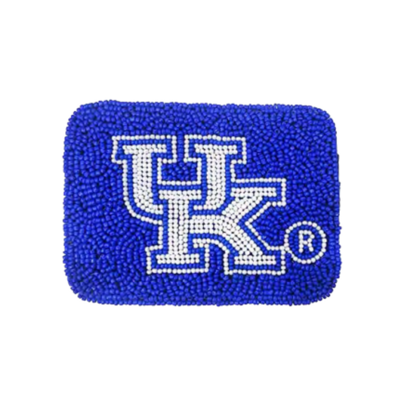 So give a cheer for Big Blue! There's no better time to accessorize your Game Day look and elevate your clear bag status with our iconic UK credit card holder.